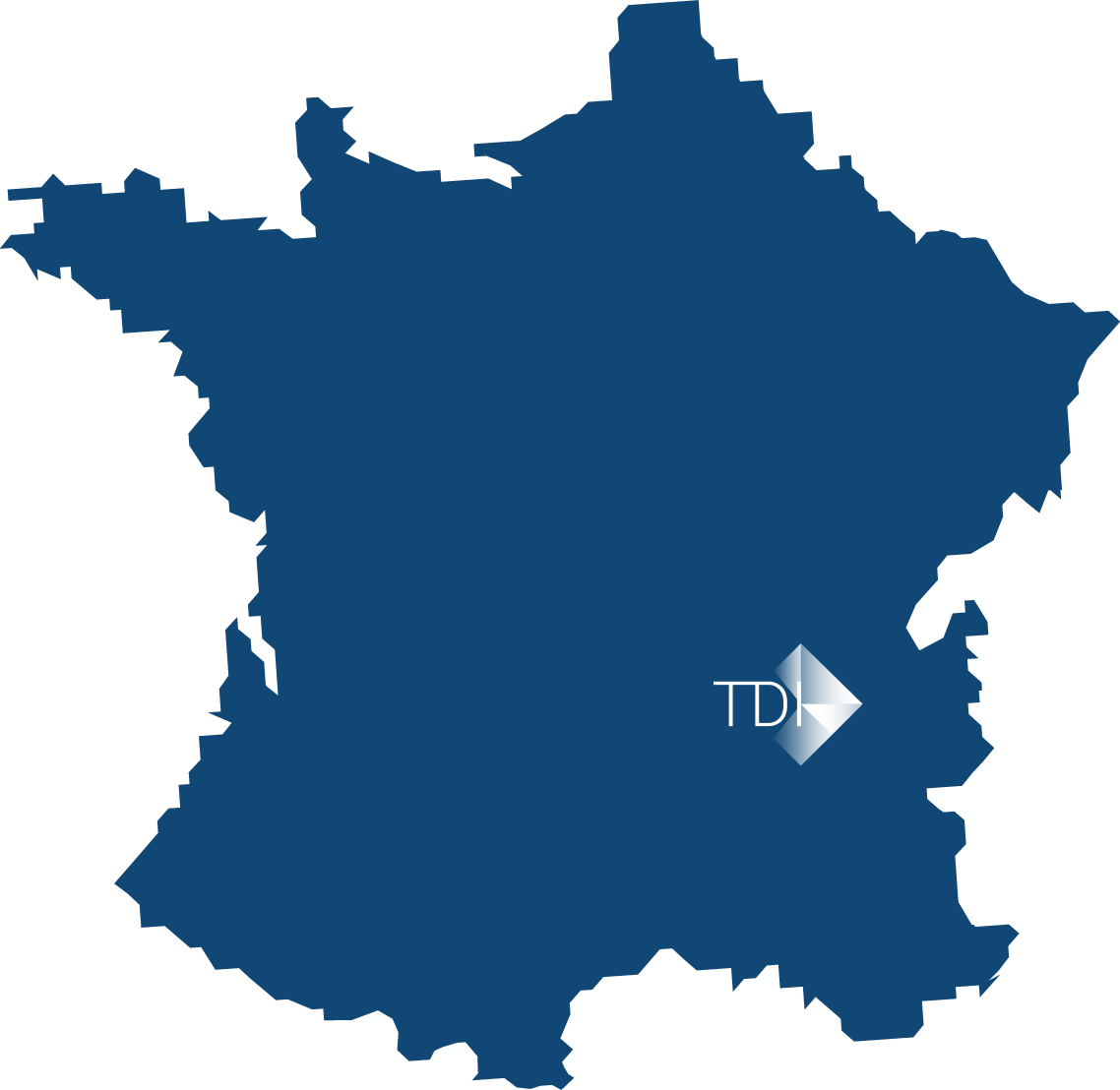 Carte de la France