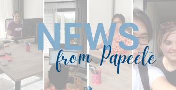 News from our team in Tahiti!