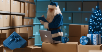 Natale in arrivo: la logistica e Babbo Natale, vestono di blu!