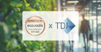 TDI obtient la médaille Bronze EcoVadis : une reconnaissance qui valorise des engagements concrets et durables