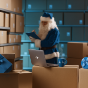 Natale in arrivo: la logistica e Babbo Natale, vestono di blu!