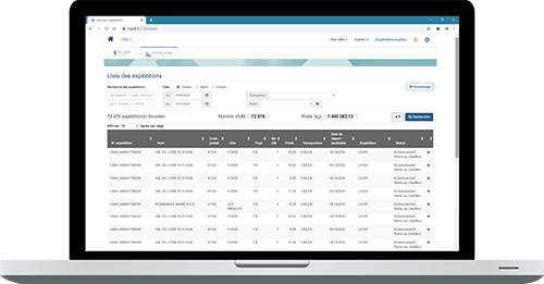 Ecran Extracking