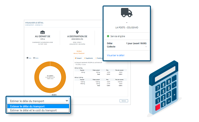 Expricing simuler tarif délais